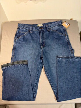 Blue Mountain utility Jean flannel lined 34 x 32